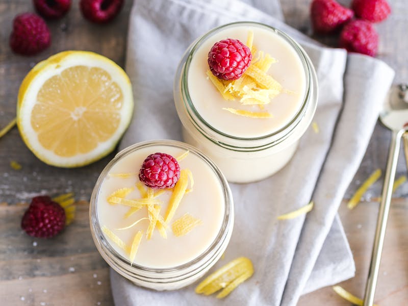 Banana Pudding dessert in jar